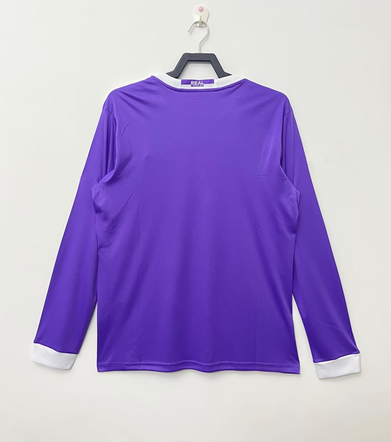 2016-17 Real Madrid Retro Long Sleeve Shirt-Away