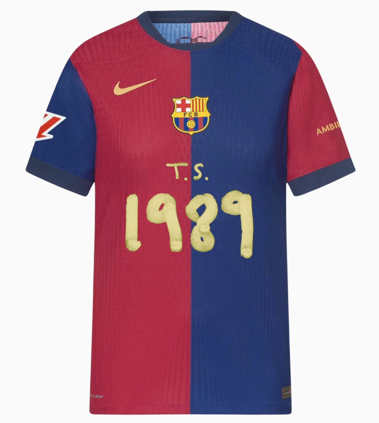 fc barcelona taylor swift shirt 2024 2025 classico