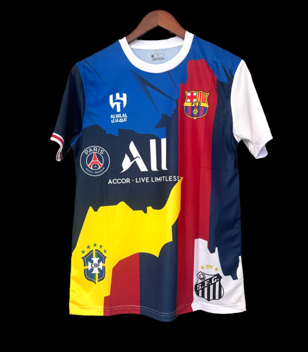 neymar all teams shirt
