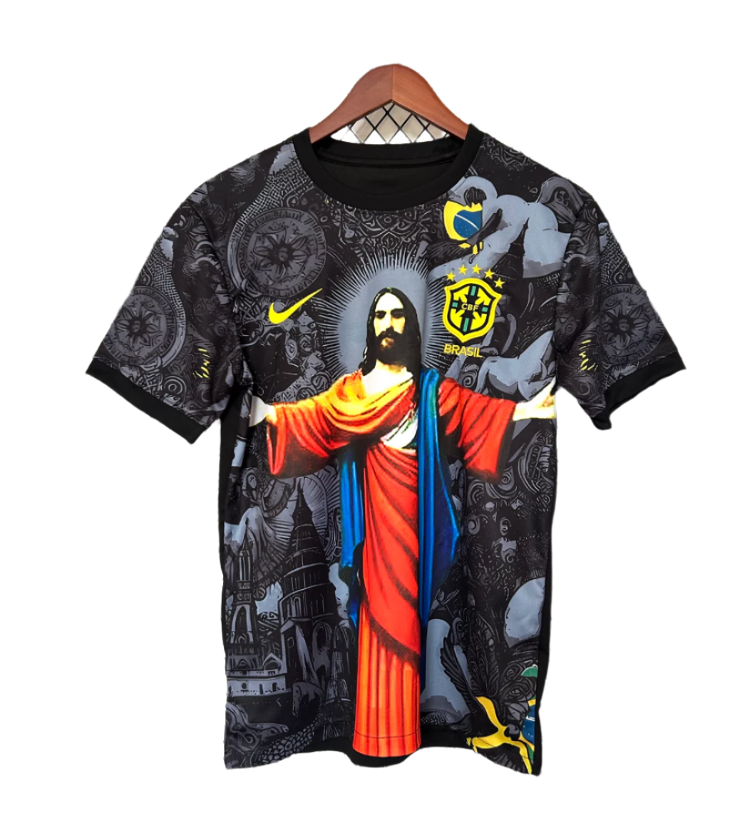 2025 26 brazil jesus christ the redeemer special edition shirt
