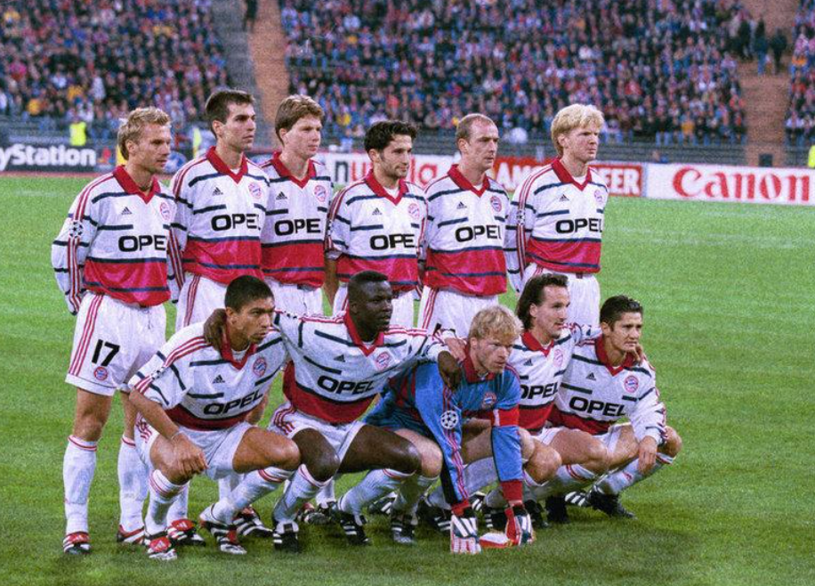 1998 1999 bayern munich retro shirt away