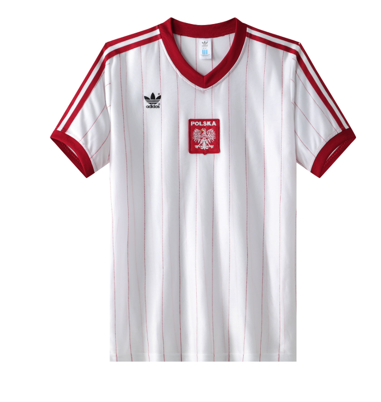1982 poland retro shirt home
