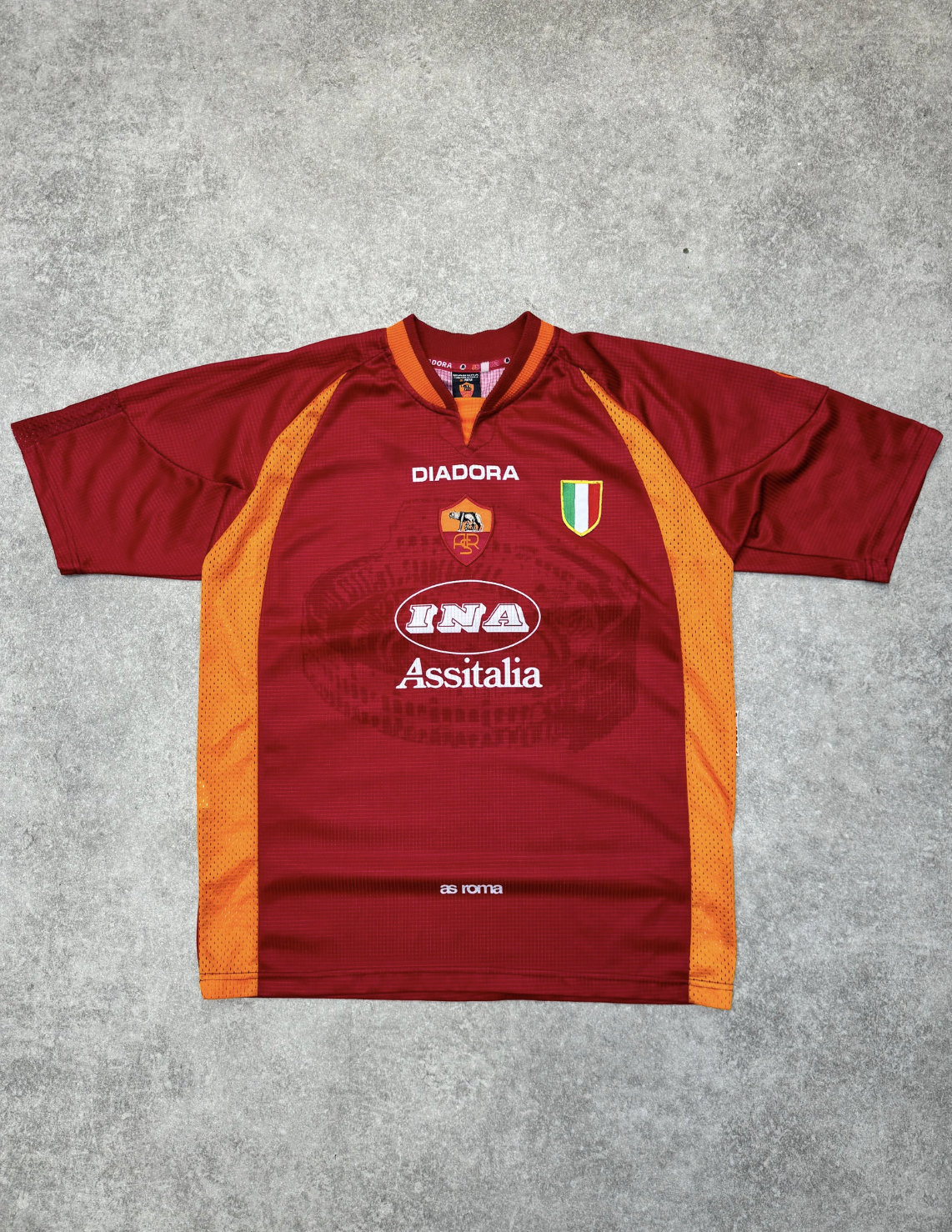 As Roma Retro Shirt 1997/1998 Home
