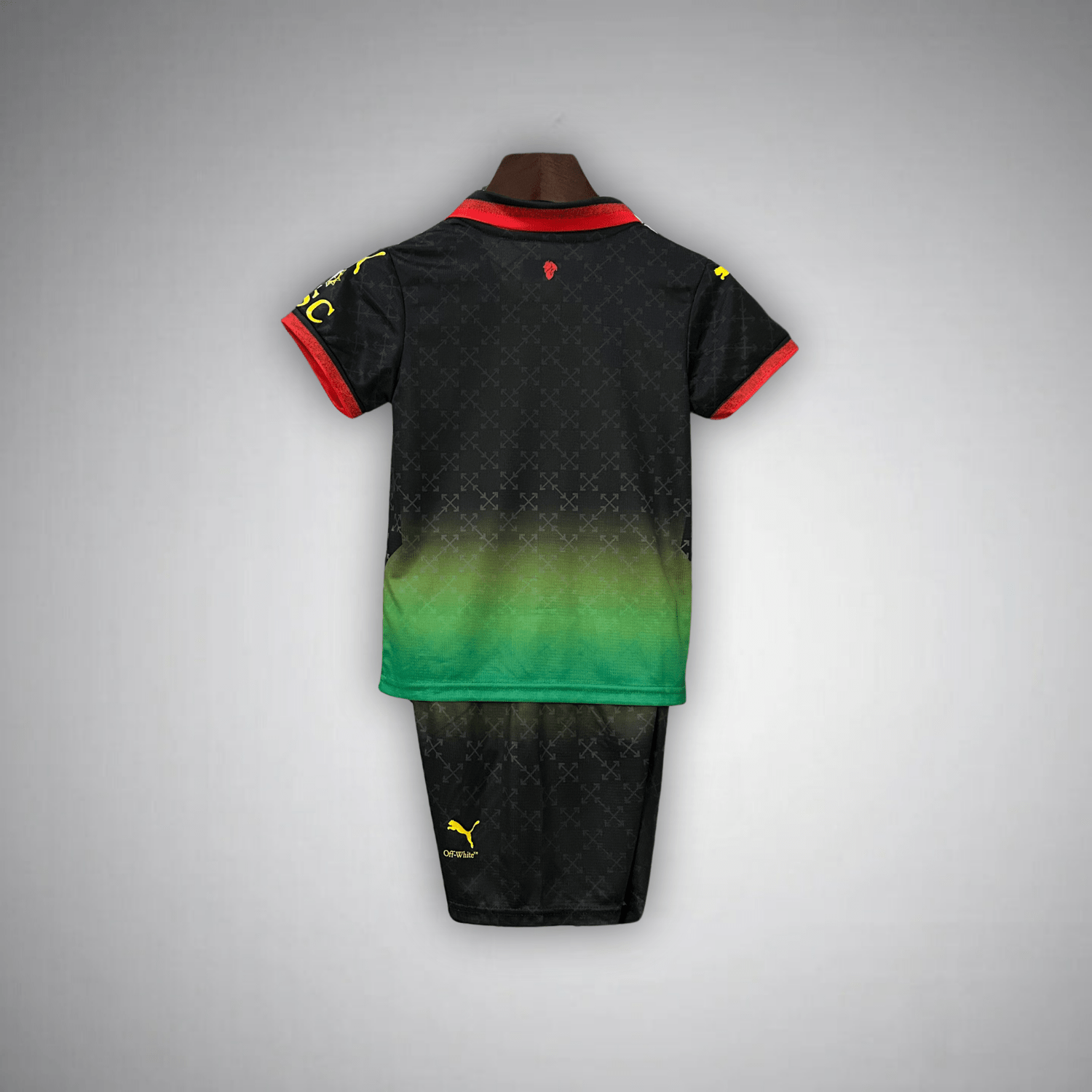AC Milan Off-White Kids Football Kit Diavoli