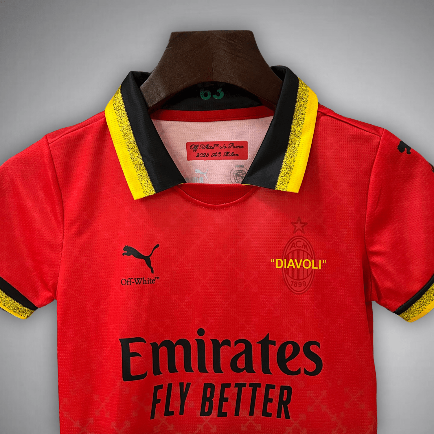 AC Milan Off-White Kids Football Kit