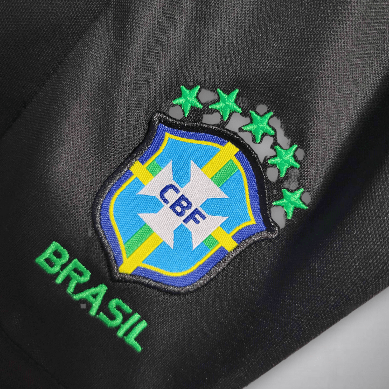 Brazil Kids Football Kit Black Leopard