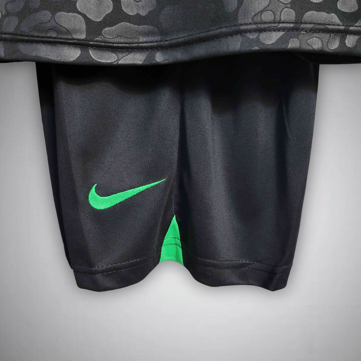 Brazil Kids Football Kit Black Leopard