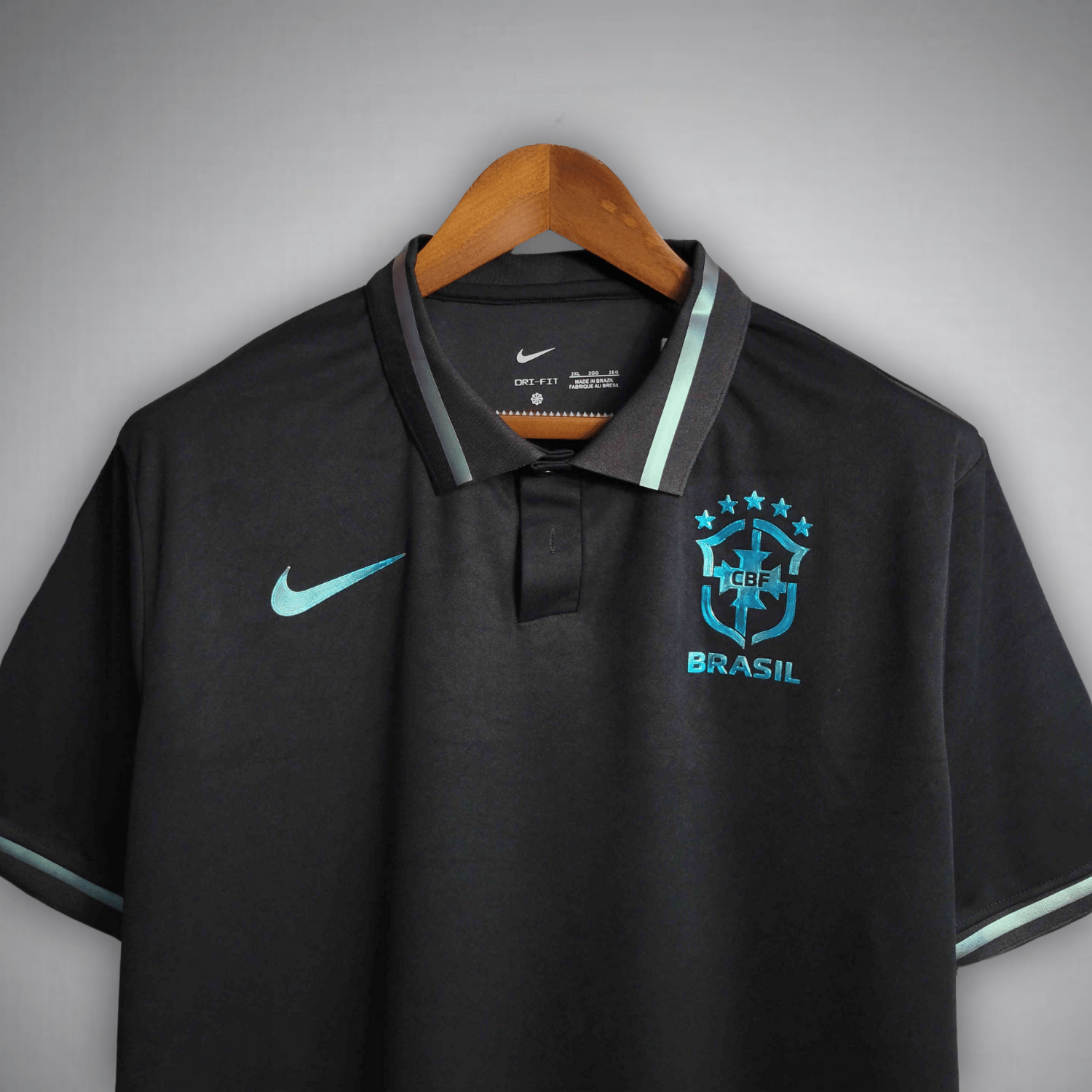 brazil emerald nights polo t shirt
