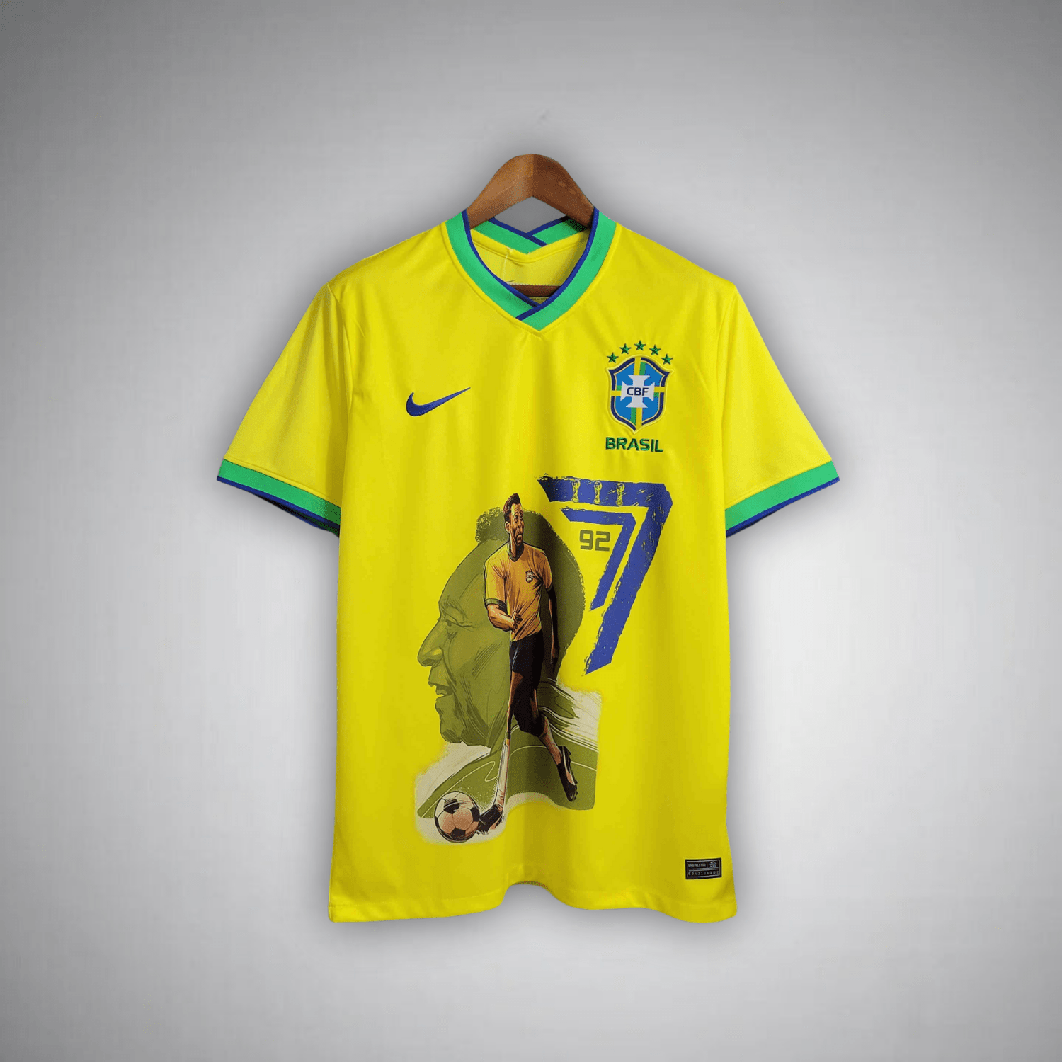 Brazil Shirt Pelé 77-92