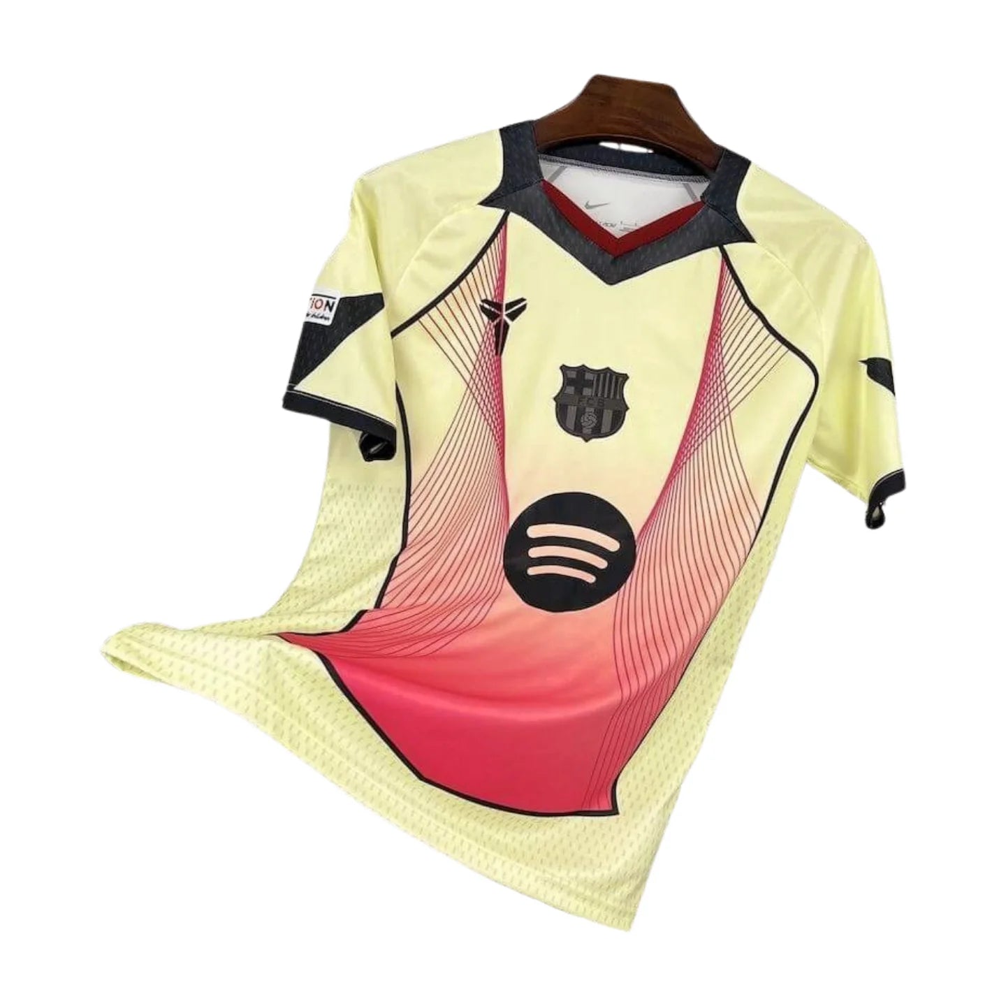 2025 26 fc barcelona yellow mamba total 90 shirt