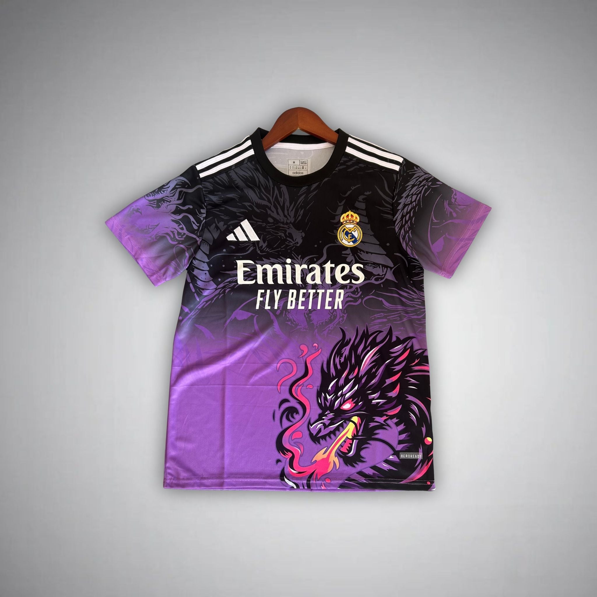 Real Madrid Kids Football Kit Amethyst Flame