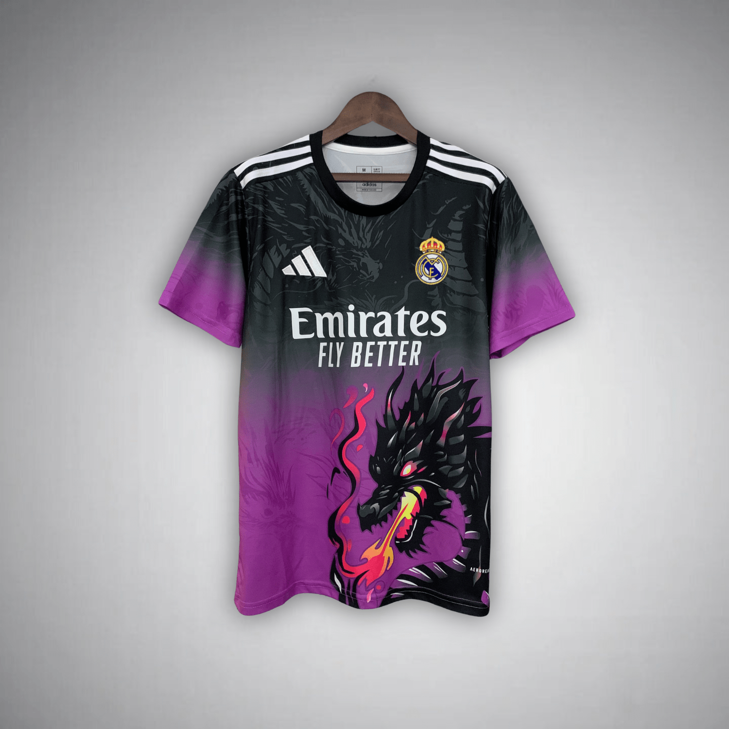 Real Madrid Shirt Amethyst Flame