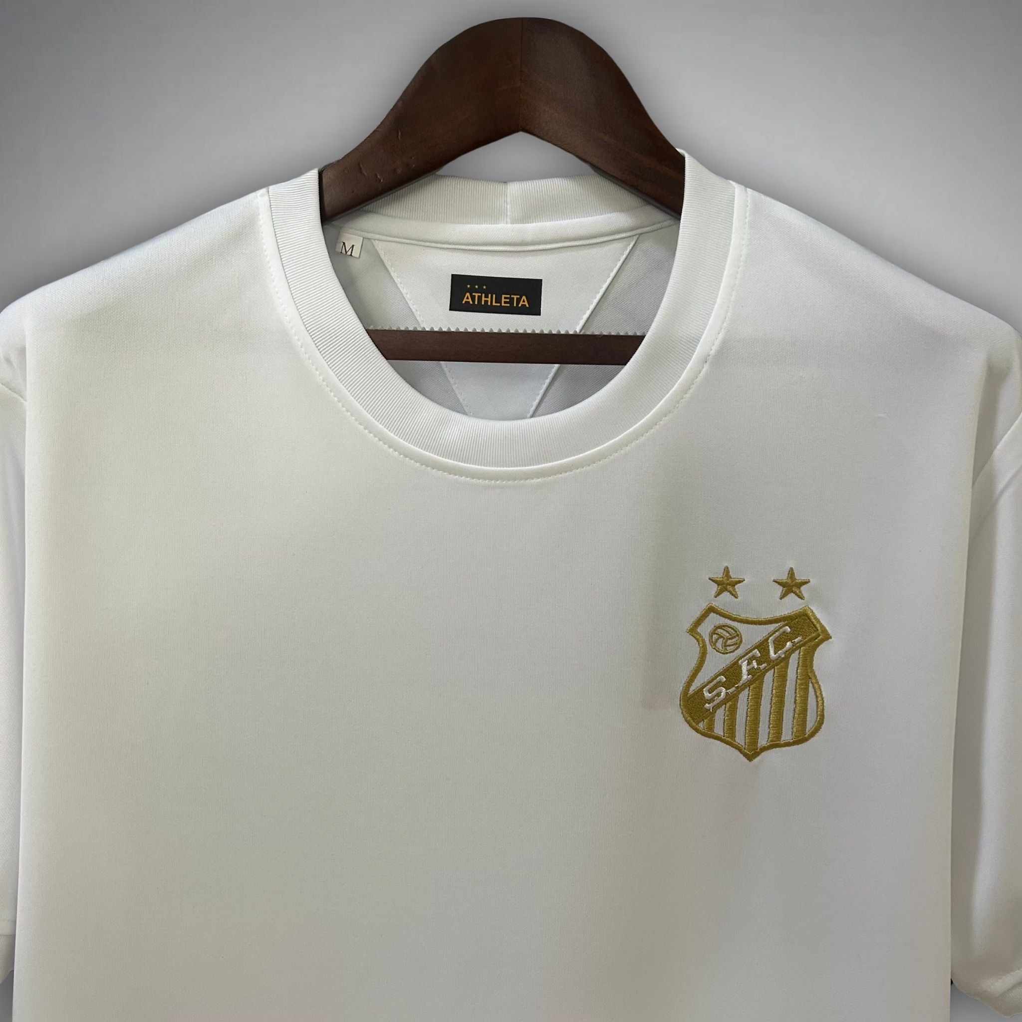santos fc alma branca shirt