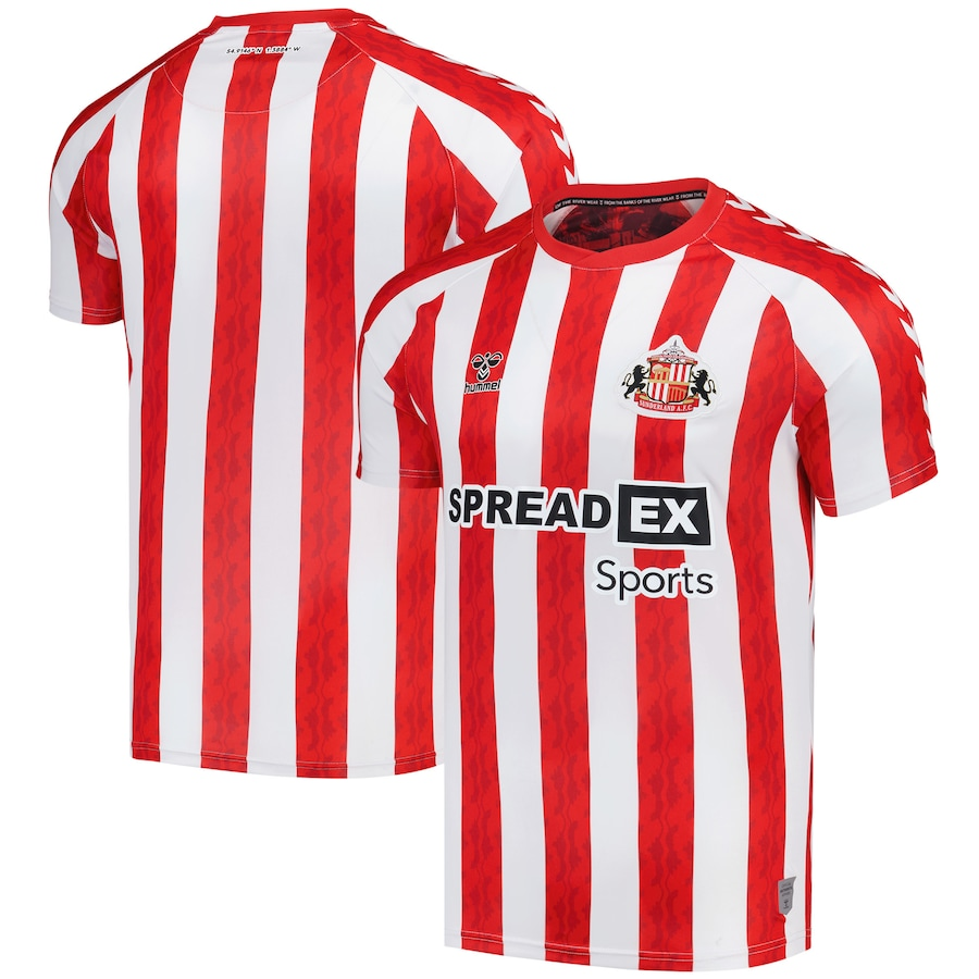 sunderland hummel home shirt 2024 25