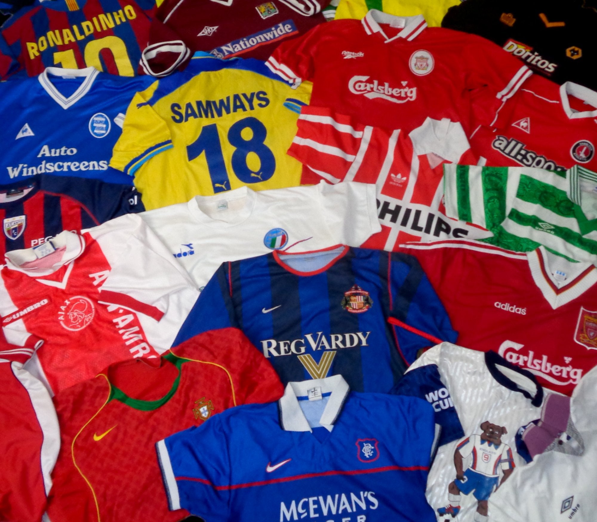 Why were football/soccer shirts so baggy in the 80s/90s?