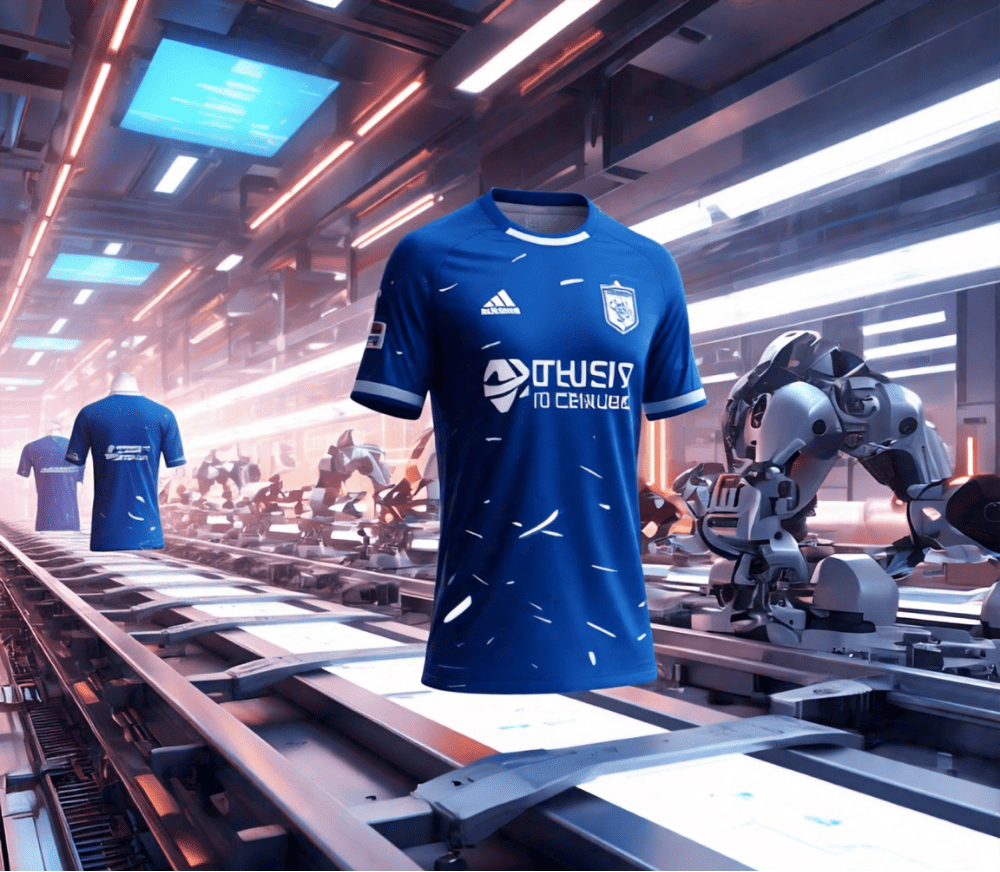 modern football shirt design process