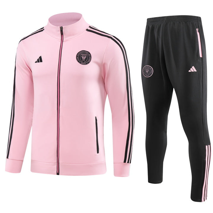 inter miami 23 24 junior pink soccer tracksuit