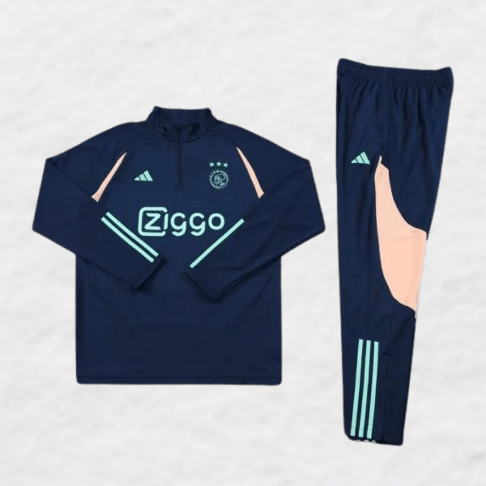 ajax 2023 24 midnight blue football tracksuit