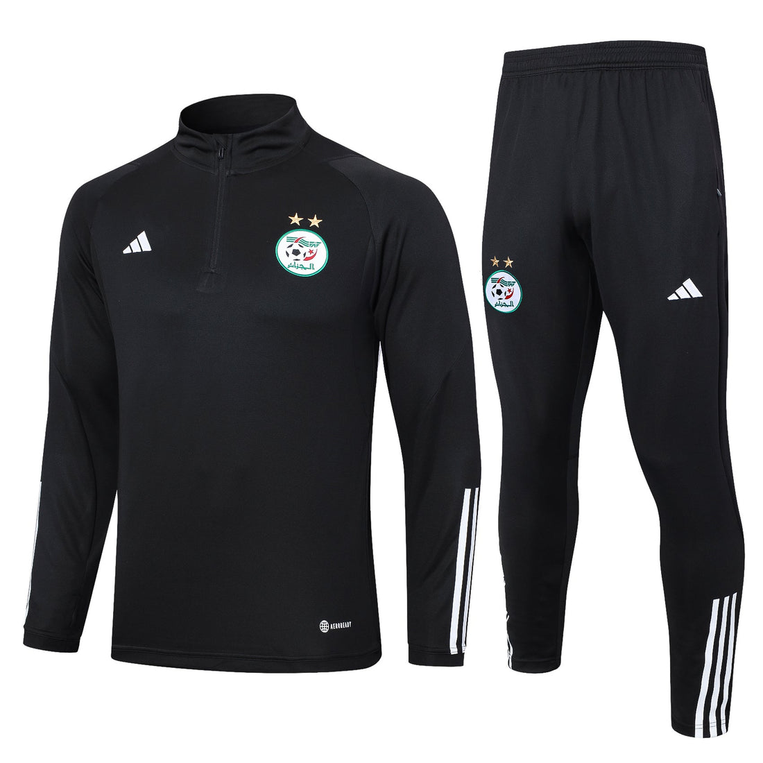 algeria 23 24 black Football Tracksuit