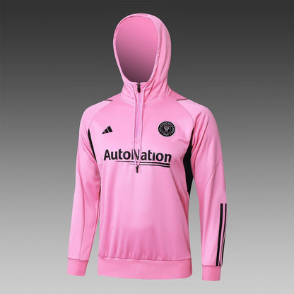 inter miami 23 24 pink Football Tracksuit hoodie