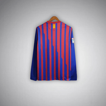 11/12 FC Barcelona Long Sleeve Home Kit - FS Kit