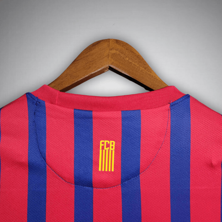 11/12 FC Barcelona Long Sleeve Home Kit - FS Kit