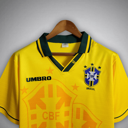 1994 Brazil Retro Shirt Home