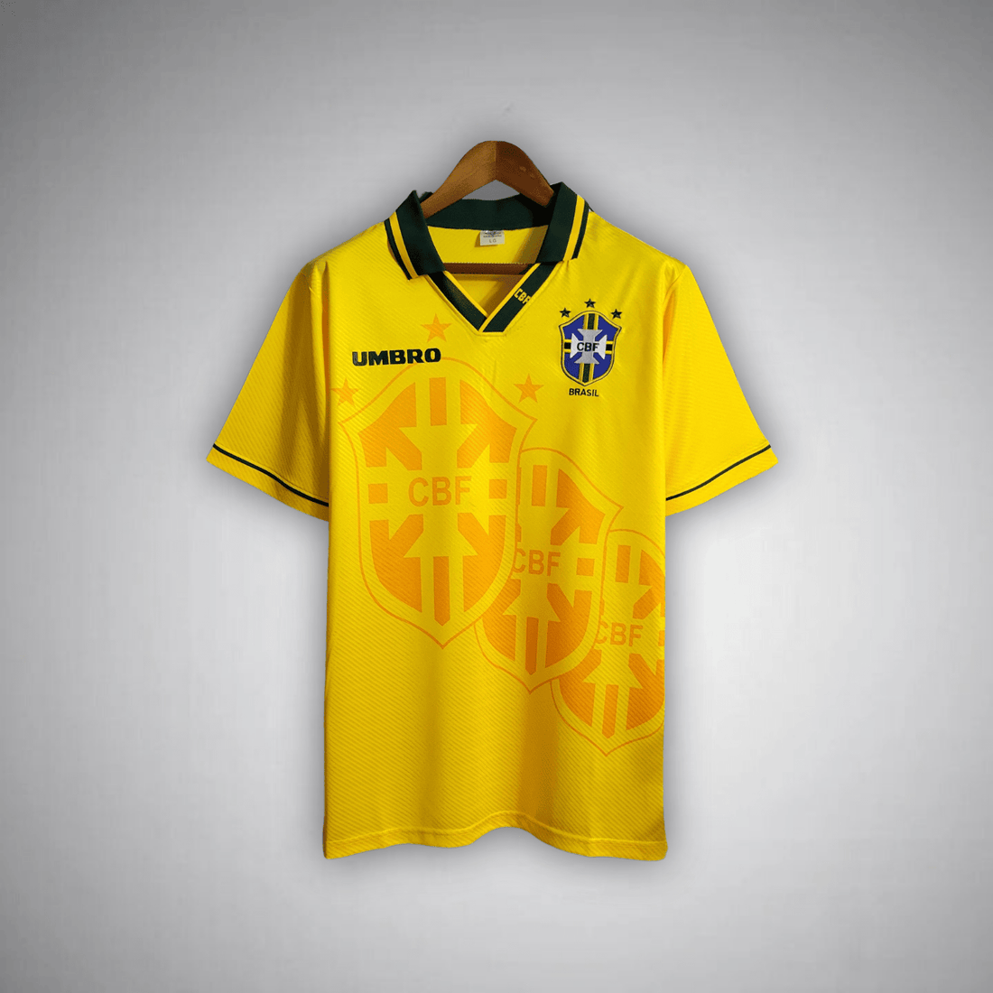 1994 Brazil Retro Shirt Home