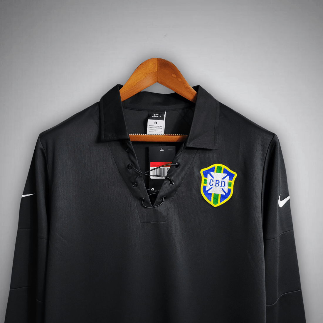 2004 brazil shirt centenary long sleeve
