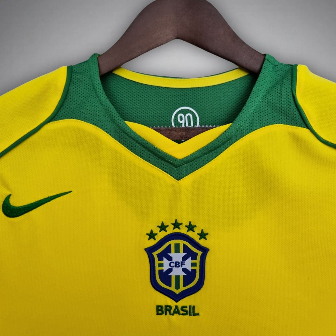 2004 Brazil Retro Shirt Home