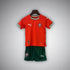 2025 portugal home kids football kit