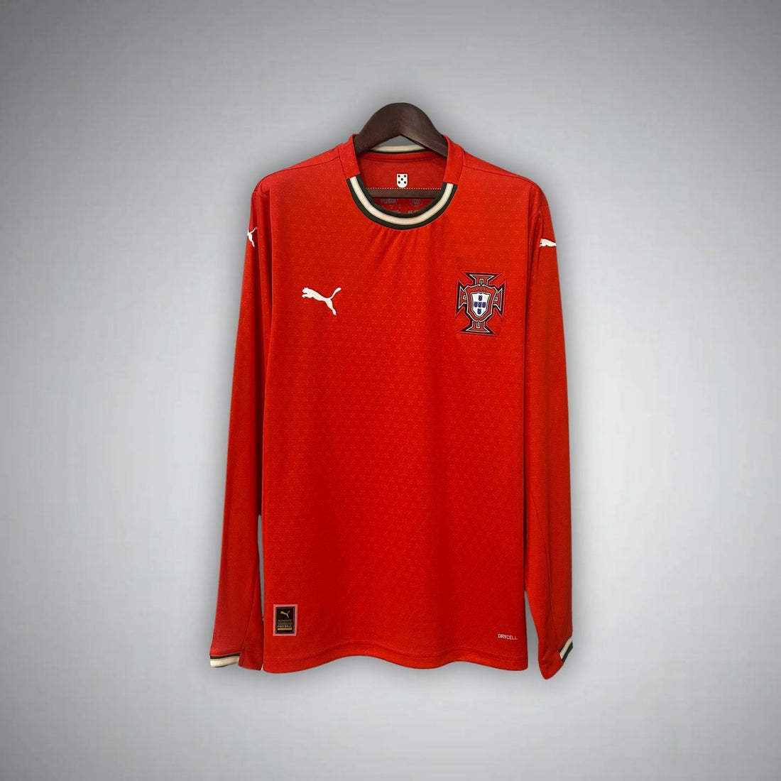 2025 portugal home long sleeve shirt