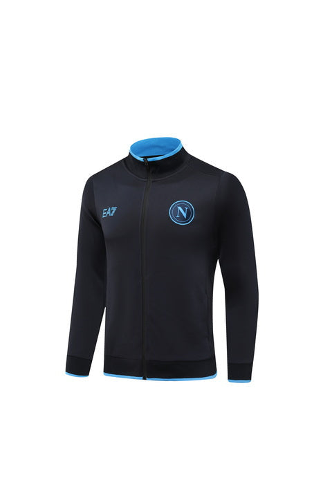 napoli 23 24 junior Football Tracksuit dark blue