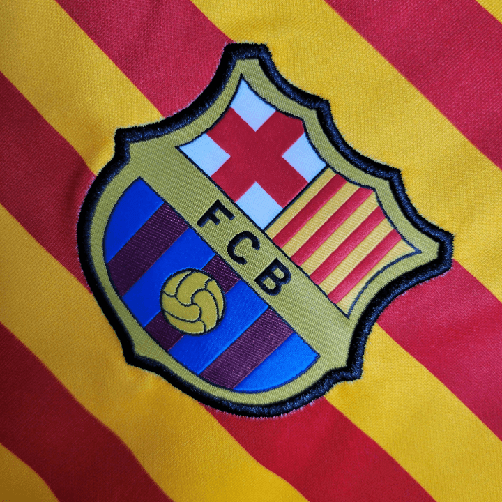 23 24 fc barcelona long sleeve away kit