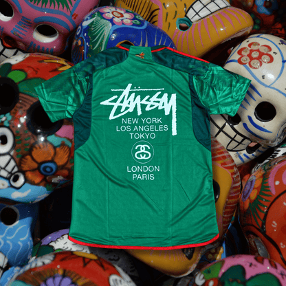 23_24 Mexico X Stussy Football kit shirt soccer Jersey t-shirt - Special Edition