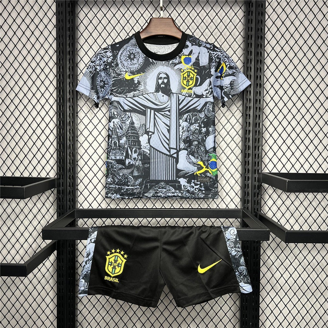 24 25 brazil jesus premium shorts