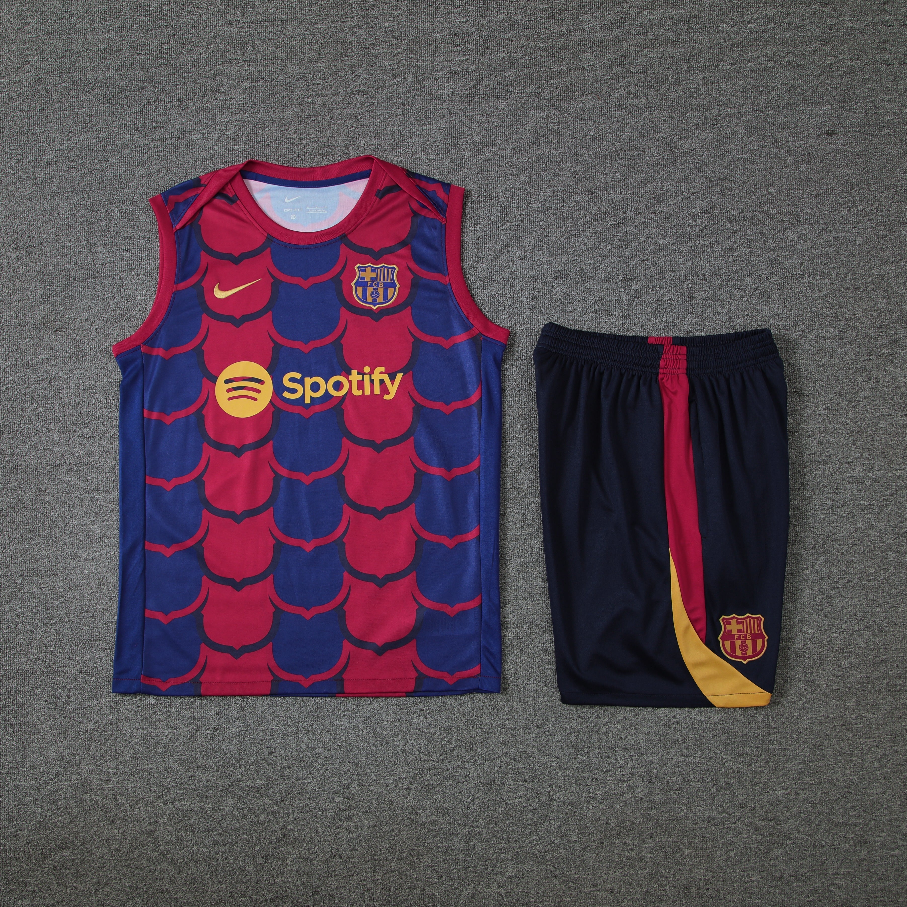 Barcelona Sleeveless Training Set 2024/25