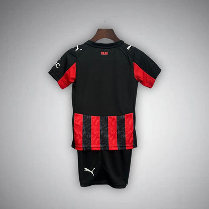 25-26 AC Milan Kids Football Kit Home