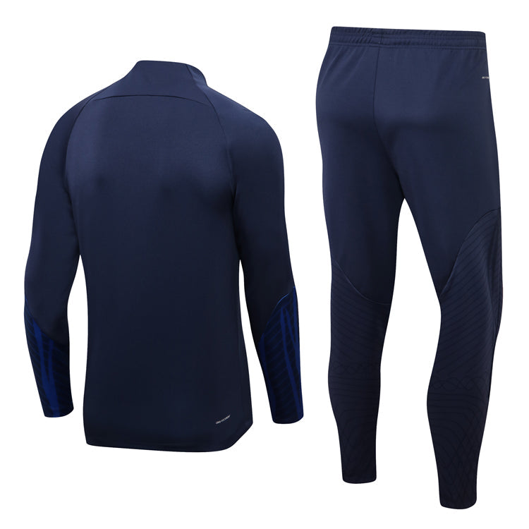 france 22 23 blue junior Football Tracksuit