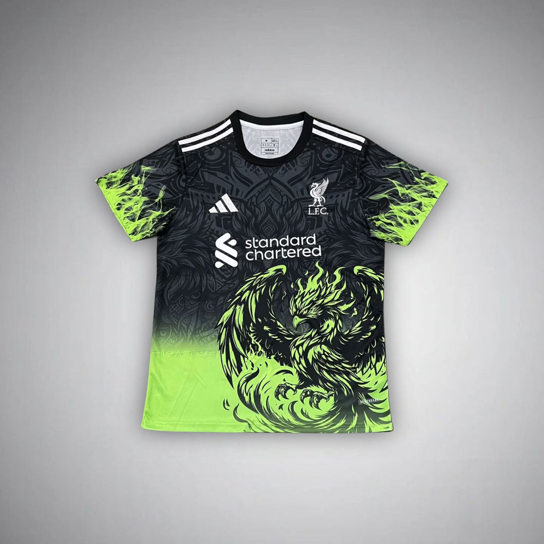 Liverpool Kids Football Kit Lime Phoenix