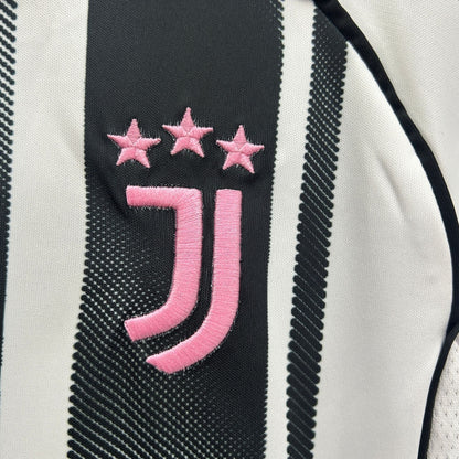 2025 26 juventus home kids football kit