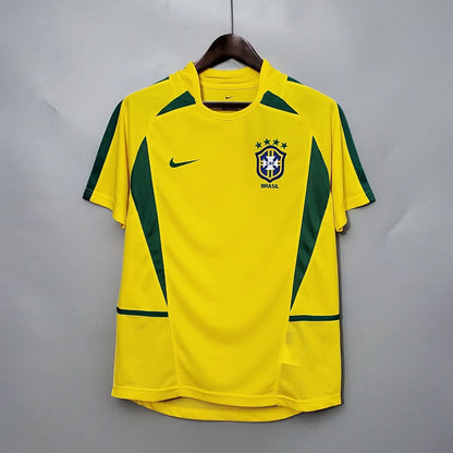 2002 brazil home Retro jersey