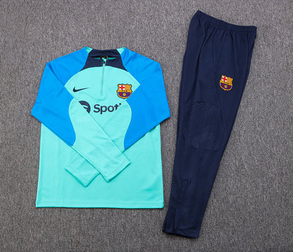 barcelona 22 23 blue Football Tracksuit