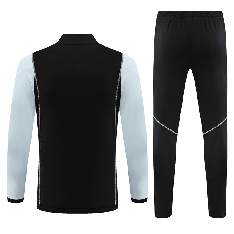 lyon 23 24 black Football Tracksuit