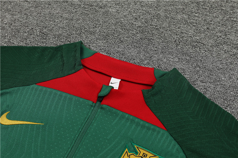 portugal 23 24 green Football Tracksuit