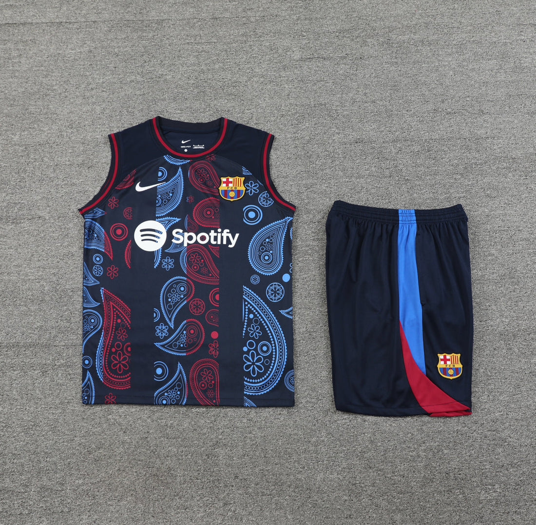 Barcelona Sleeveless Training Set 2024/25