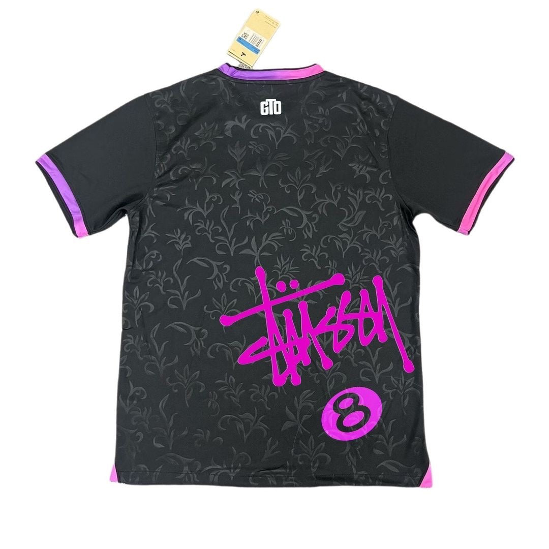 stussy psg paris noir shirt