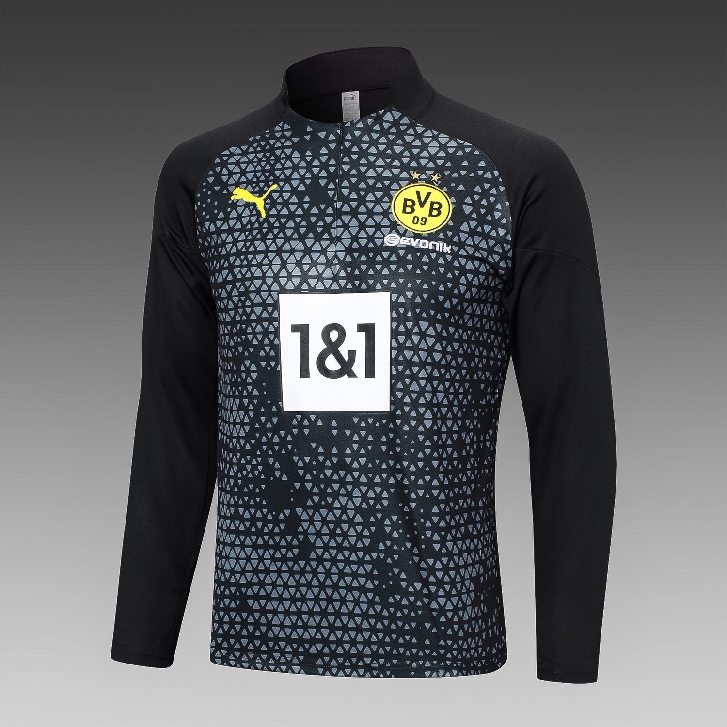 borussia dortmund 23 24 black tracksuit 1