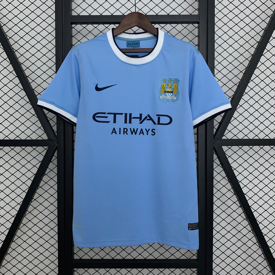 2013/2014 Manchester City Home Retro Football Shirt