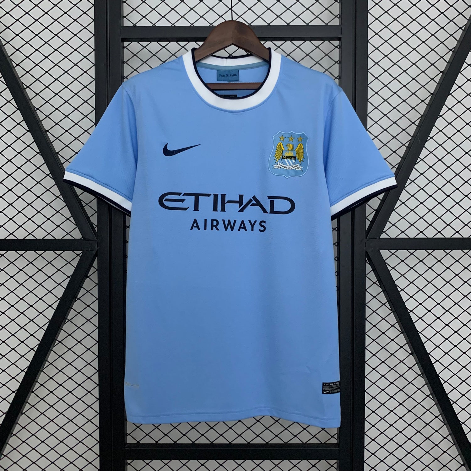 2013/2014 Manchester City Home Retro Football Shirt